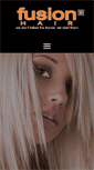 Mobile Screenshot of fusionhair.com